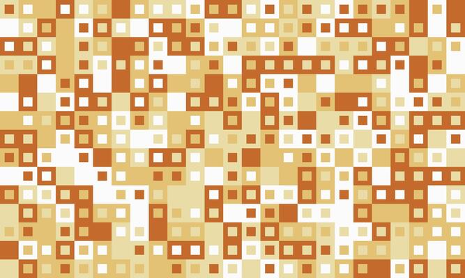 a brown and white pattern of squares