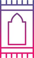 Sajadah Icon Symbol Art Sign vector