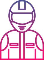 Racer Creative Icon Symbol Art Sign vector