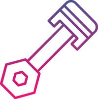 Piston Creative Icon Symbol Art Sign vector