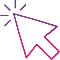 Mouse Pointer Icon Symbol Art Sign vector