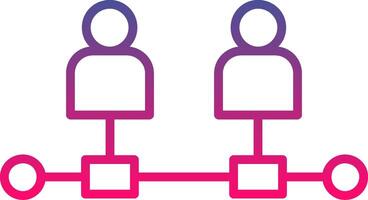 Network Connection Icon Symbol Art Sign vector