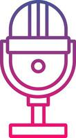 Microphone Icon Symbol Art Sign vector