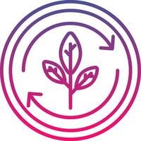 Continuous Creative Icon Symbol Art Sign vector