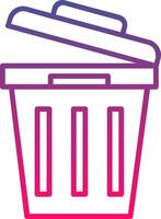 Garbage Icon Symbol Art Sign vector