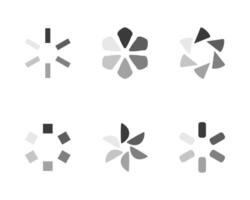 four different types of arrows and arrows on a white background vector