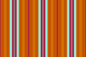 Vibrant vertical stripes in shades of orange, pink, and teal create a dynamic and energetic pattern. vector