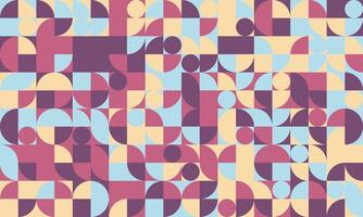 a colorful abstract pattern with many different shapes vector