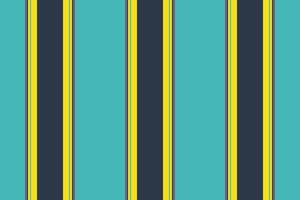 Vimplicity vertical lines textile, indoor background seamless. Stroke stripe texture pattern fabric in yellow and cyan colors. vector