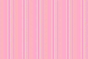 Harge background lines vertical, repeat stripe fabric seamless. I960s texture pattern textile in red and light colors. vector