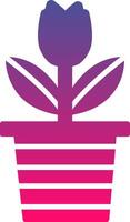 Tulip Creative Icon Symbol Art Sign vector