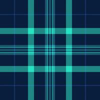 List plaid background pattern, menu texture tartan textile. Stylish seamless fabric check in dark and teal colors. vector