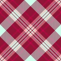 Vibrant crimson and pastel plaid pattern. Ideal for textile designs, fashion, website backgrounds, or wrapping paper. vector
