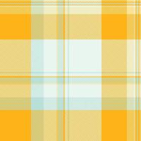 Overlayed textile texture check, couch pattern plaid background. Tailor tartan fabric seamless in bright and white colors. vector