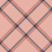 Elegant blush pink and muted blue plaid pattern. Perfect for textile design, website backgrounds, or fashion branding. Subtle texture and repeating design offers versatility for various projects. vector