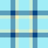 A refreshing pastel plaid pattern in shades of blue and yellow. This seamless texture evokes feelings of calmness and serenity, perfect for website backgrounds, textile designs, or packaging. vector