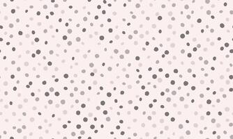 a gray and pink polka dot pattern vector