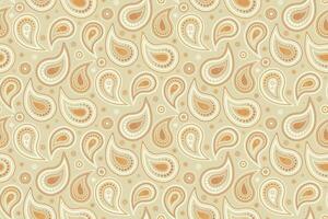 Henna outline to arabic horizontal. Pattern plant with effect color image. Simple east of lovely boteh. vector