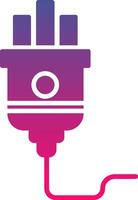 Plug Creative Icon Symbol Art Sign vector