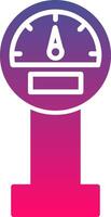 Meter Creative Icon Symbol Art Sign vector