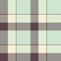Drawing plaid seamless texture, motif textile fabric. Gift card check pattern tartan background in light and pastel colors. vector