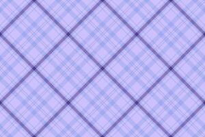 Subtle lavender and purple plaid pattern. Elegant diagonal lines create a sophisticated texture perfect for backgrounds, website designs, or textile prints. Evokes feelings of calm and serenity. vector