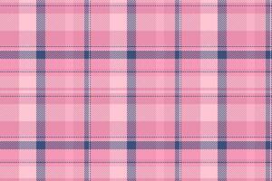 Purchase plaid fabric seamless, coat textile check. Vivid background tartan pattern texture in pink and light colors. vector