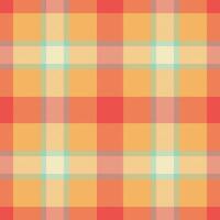 Vibrant seamless plaid pattern in warm, summery hues. Perfect for textile design, website backgrounds, or crafting projects. The cheerful color palette evokes feelings of warmth and optimism. vector