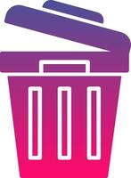Garbage Creative Icon Symbol Art Sign vector