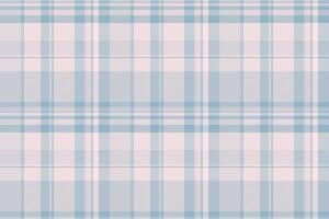 Good check fabric tartan, artwork texture textile seamless. Cultural plaid background pattern in white and pastel colors. vector