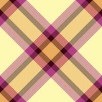 Elegant pastel plaid pattern. Soft hues of pink, beige, and purple create a calming, versatile design ideal for fashion, textiles, or website backgrounds. vector