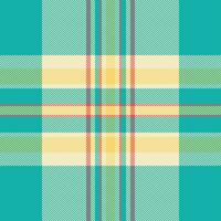 Native tartan texture pattern, tough seamless fabric check. November plaid background textile in teal and light colors. vector