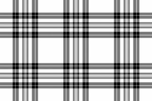 Elegant black, white, and gray plaid pattern. Perfect for textile design, website backgrounds, or adding a touch of classic style to your projects. vector