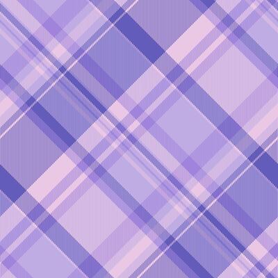 Aged seamless background, display check pattern fabric. Indoor tartan texture plaid textile in light and indigo colors.
