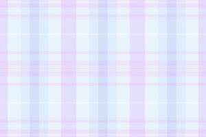 Pastel plaid pattern in soft lavender and light blue hues. Perfect for backgrounds, textiles, or website design. Evokes feelings of serenity and gentleness. vector