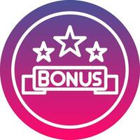 Bonus Creative Icon Symbol Art Sign vector