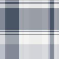 Design textile check plaid, retail pattern texture fabric. Merry christmas tartan seamless background in white and grey colors. vector