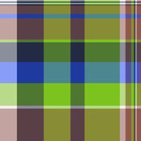 Festive textile background, fuzzy check tartan seamless. Repeating texture pattern plaid fabric in pastel and green colors. vector