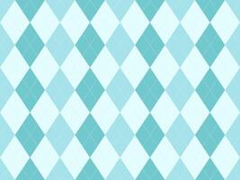 Serene aqua and white argyle pattern. Elegant, minimalist design perfect for backgrounds, websites, or textile projects. Subtle texture adds visual interest. vector