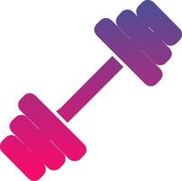 Barbell Creative Icon Symbol Art Sign vector