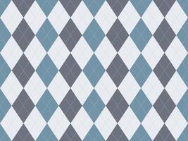 Elegant argyle pattern in calming blues and greys. Perfect for backgrounds, textiles, or website design. vector