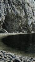 View of the Atlantic Ocean and the cliffs video