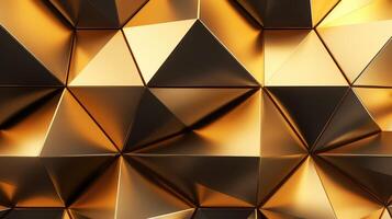 effect gold geometric background photo