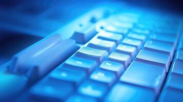 gradient blue background computer photo