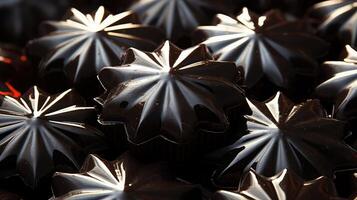 melting black starburst photo