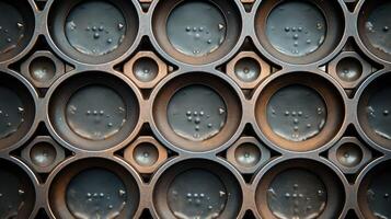 symmetrical circle texture photo