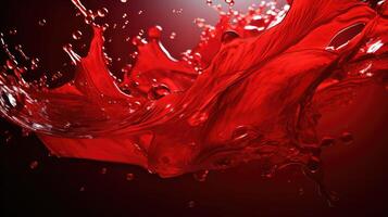 textures red water splash photo