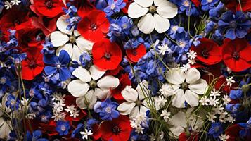 dynamic red white and blue texture photo