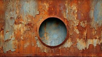 depth rust metal texture photo