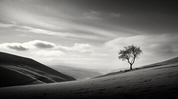 serene background pattern black photo